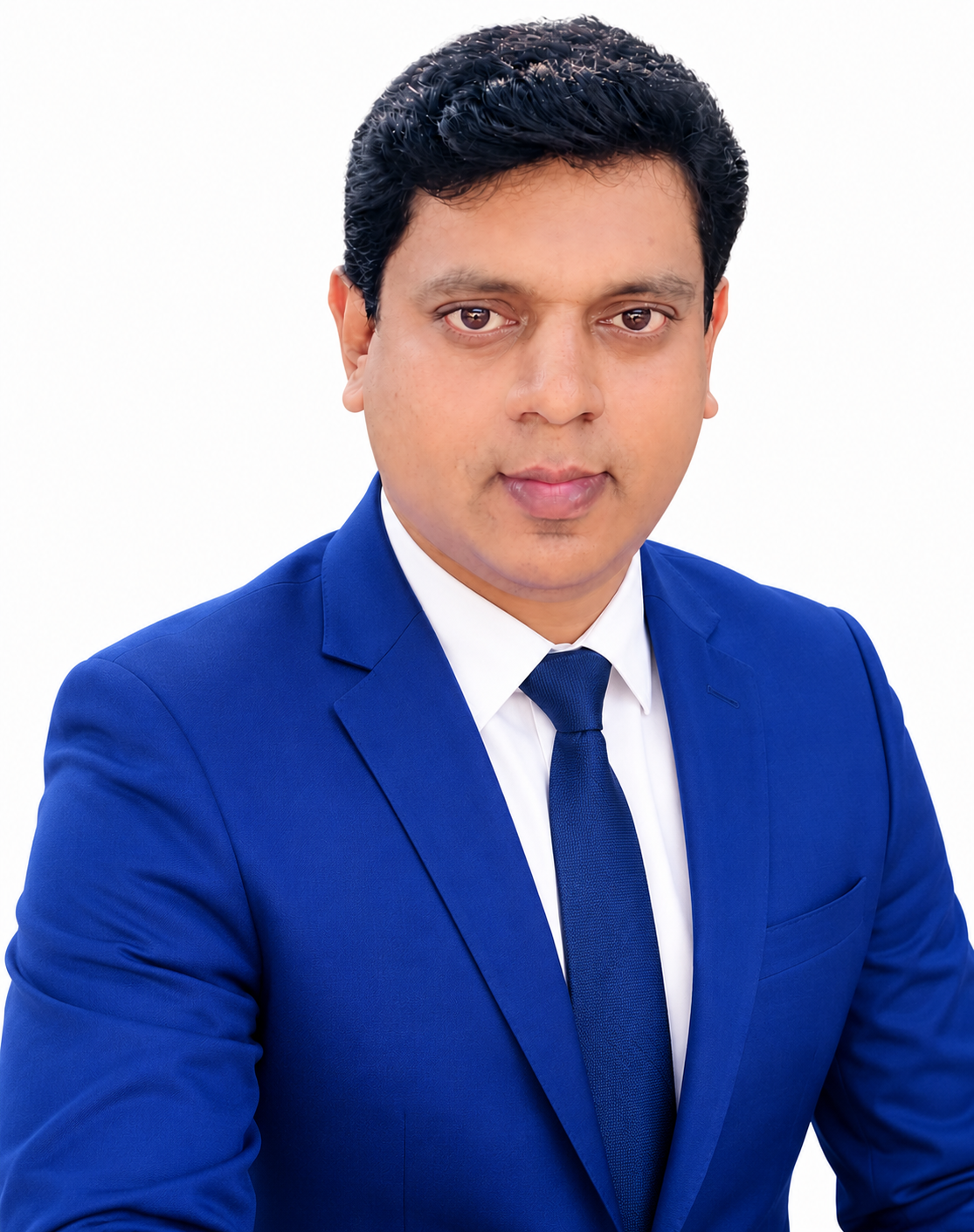 Portrait of Syed Abdul Sabir, Principal of St. Xavier's Degree College